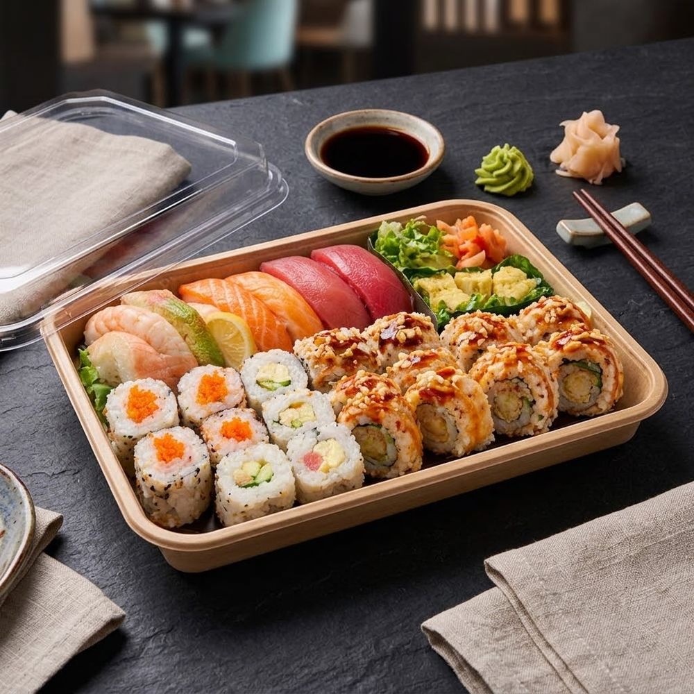 Sushi mix för avhämtning